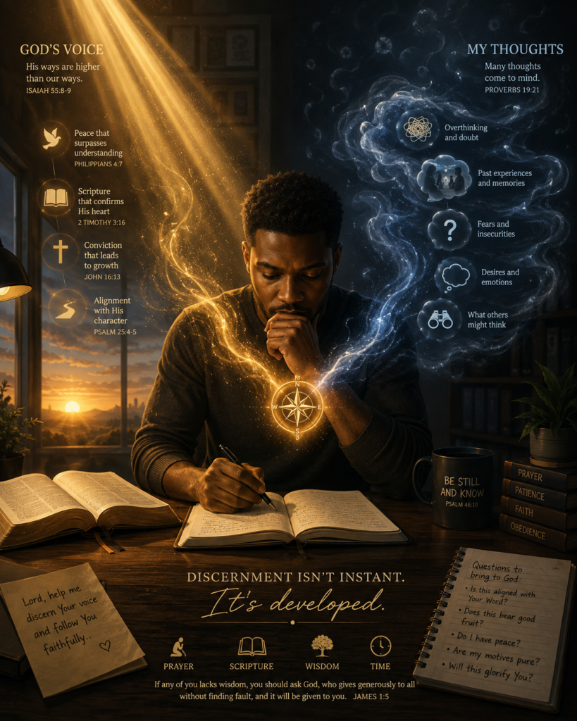 Hearing From God. Is this God or my thoughts?