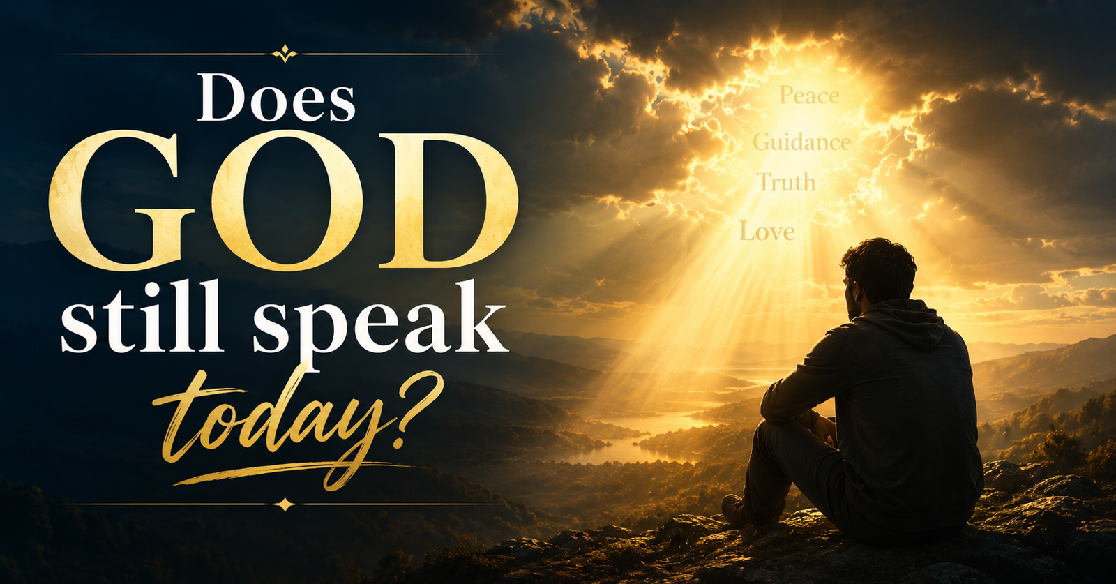 Does God Still Speak Today?